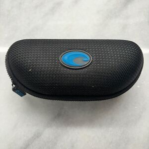 Costa Del Mar Textured Zipper Soft Lined Eyeglass Sunglasses Case Black OS